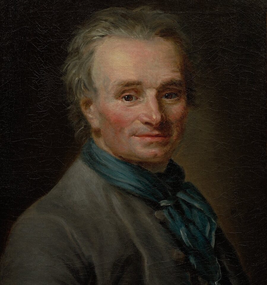 Jean Baptiste Lemoyne, el Joven, escultor - retrato de Vigée Le Brun