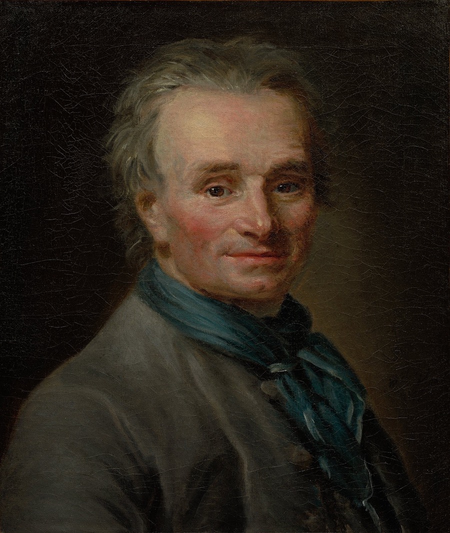 Jean Baptiste Lemoyne, el Joven, escultor - retrato de Vigée Le Brun