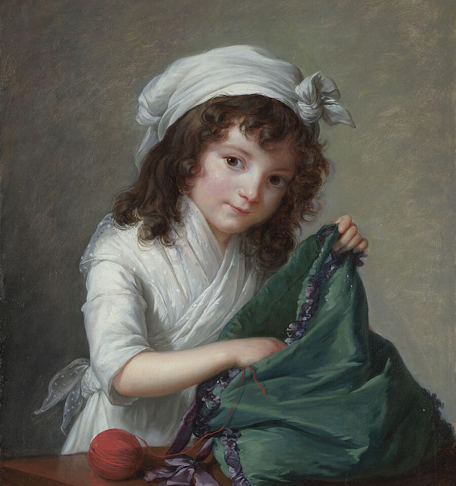 Alexandrine-Emilie Brongniart - retrato de Elisabeth Louise Vigée Le Brun