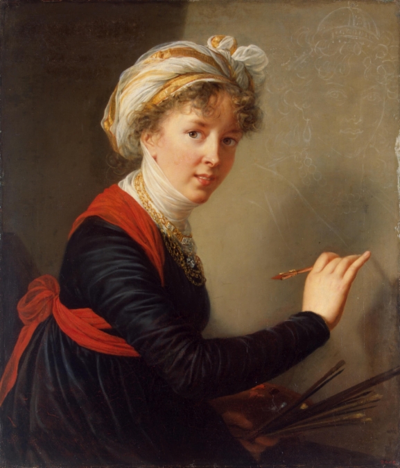 1800-Autorretrato Vigée LeBrun