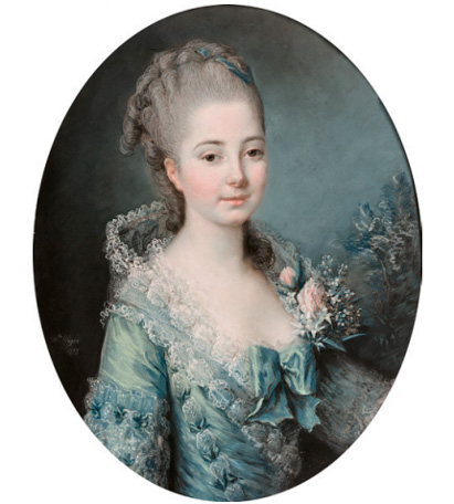 1773-Madame Bonneuil pastel